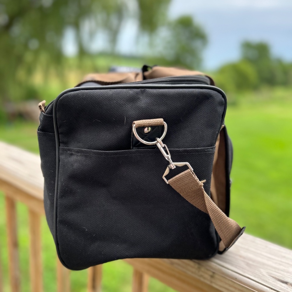 🌻NWT!! Chaps Carry On Deluxe Vacation Trip Satchel - Picture 12 of 13